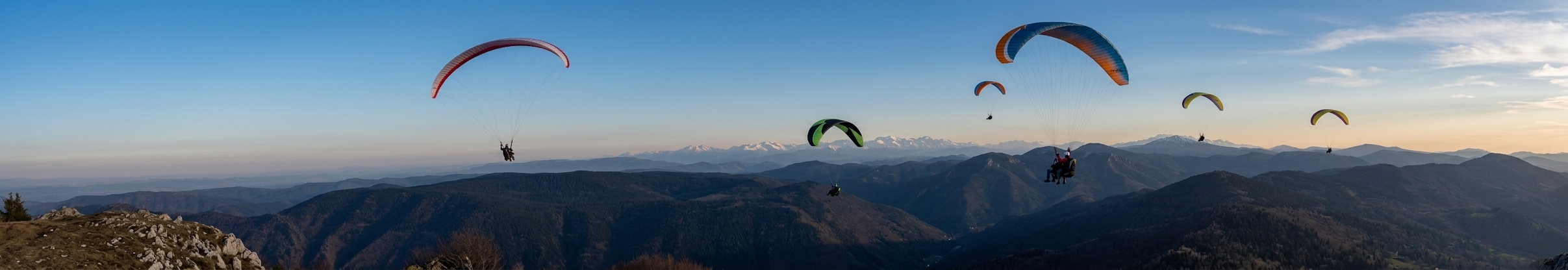 Prendre contact avec Parapente 07 pour réserver un vol biplace